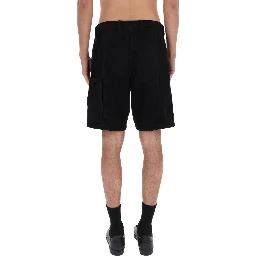 CARGO SHORTS WITH LOGO PATCH