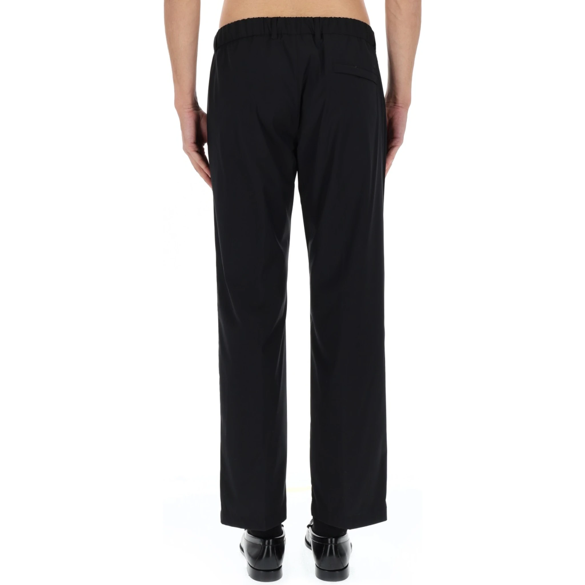WOOL BLEND TAILORED PANTS