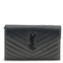 Black Calf Leather Bos Taurus Wallet