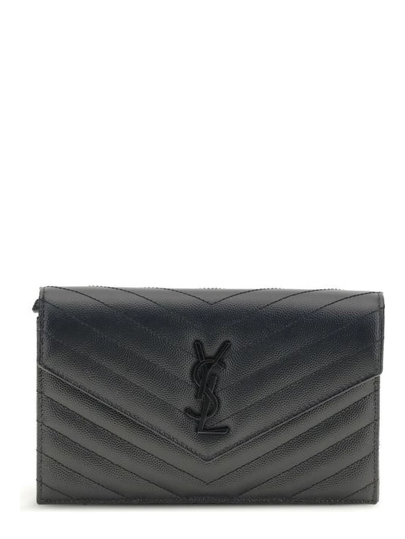 Black Calf Leather Bos Taurus Wallet