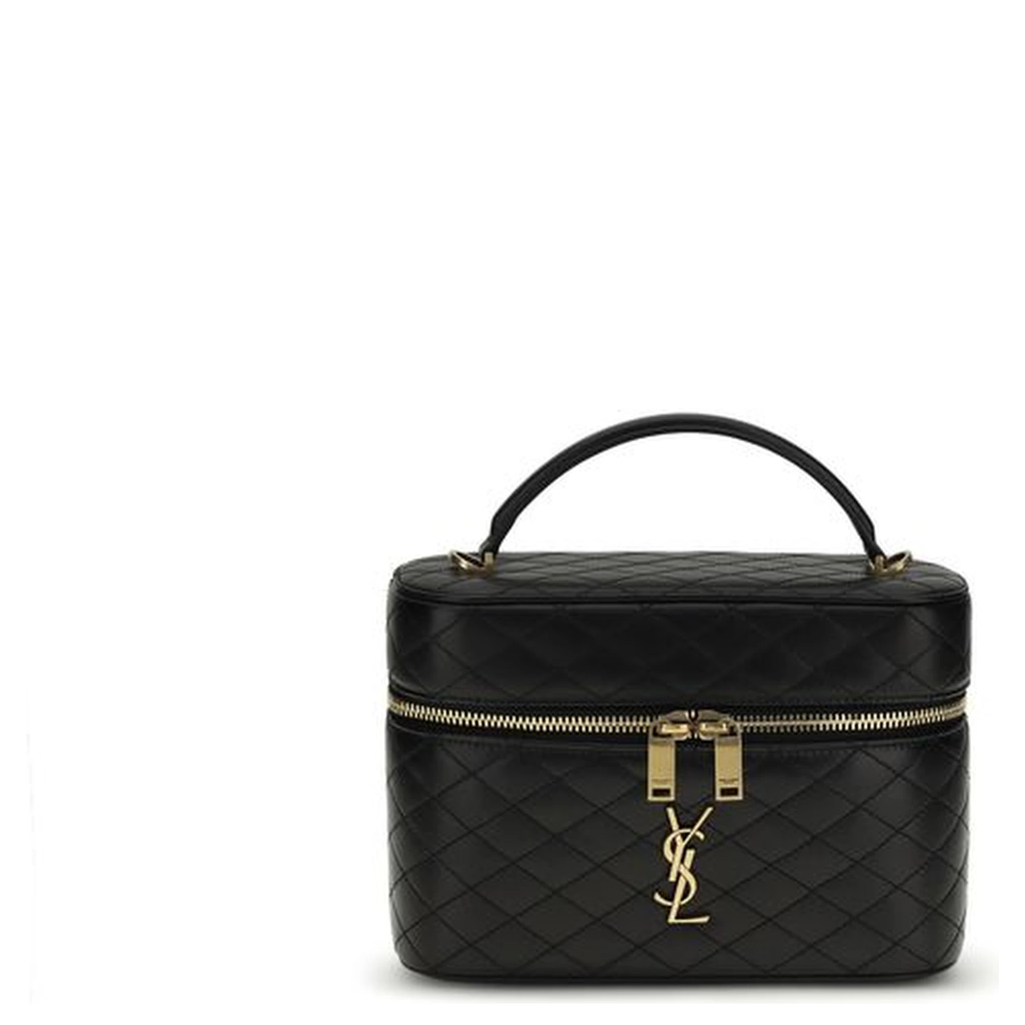 Black Calf Leather Bos Taurus Shoulder Bag