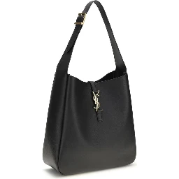 Black Calf Leather Bos Taurus Shoulder Bag