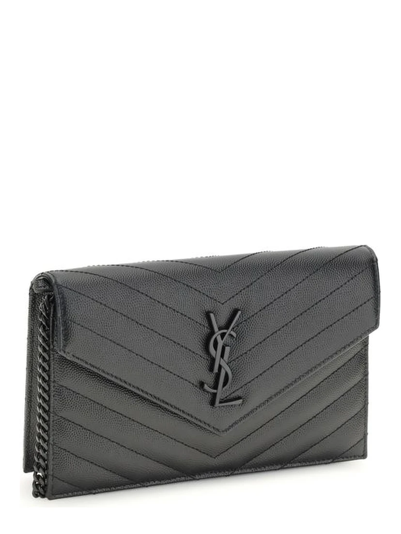 Black Calf Leather Bos Taurus Wallet