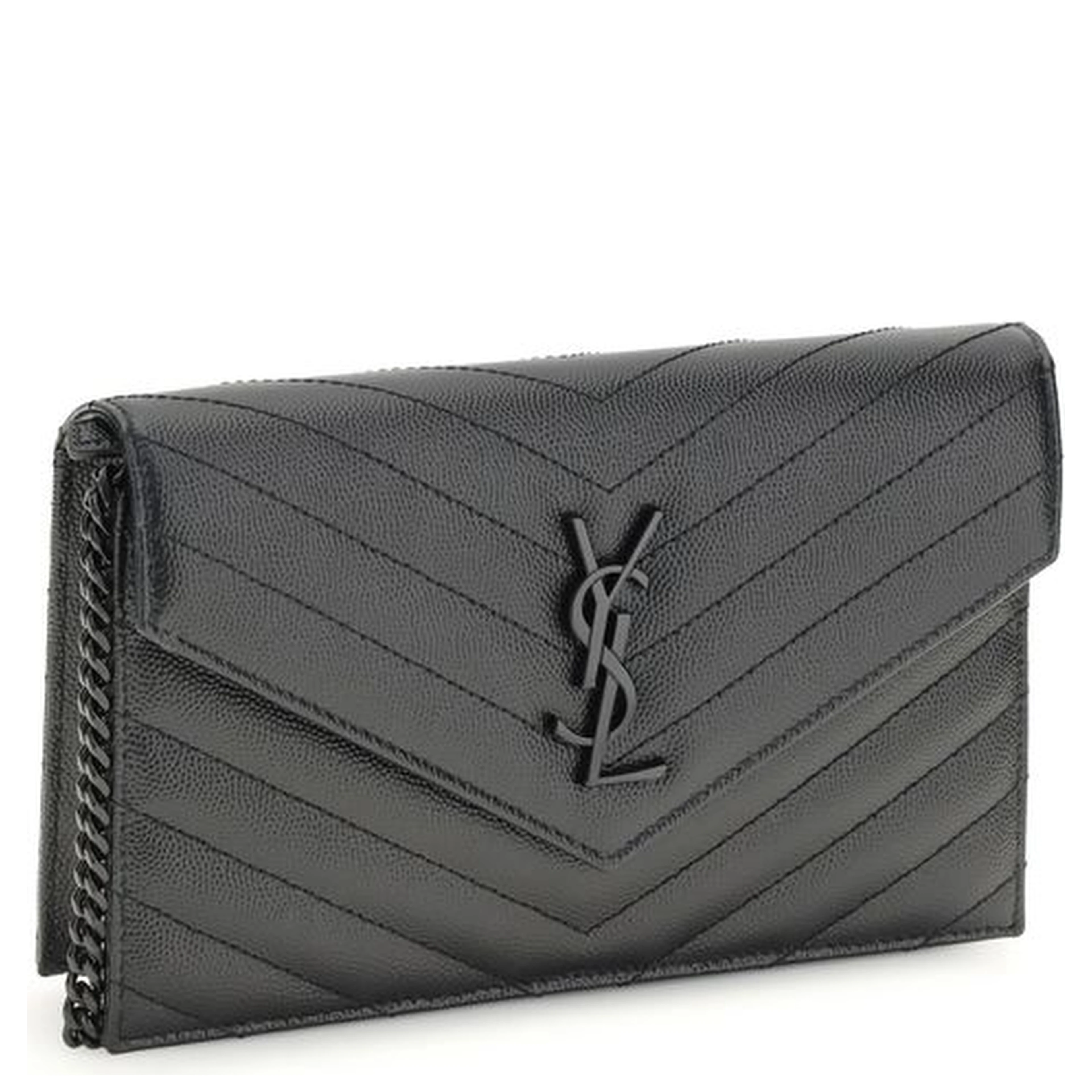 Black Calf Leather Bos Taurus Wallet