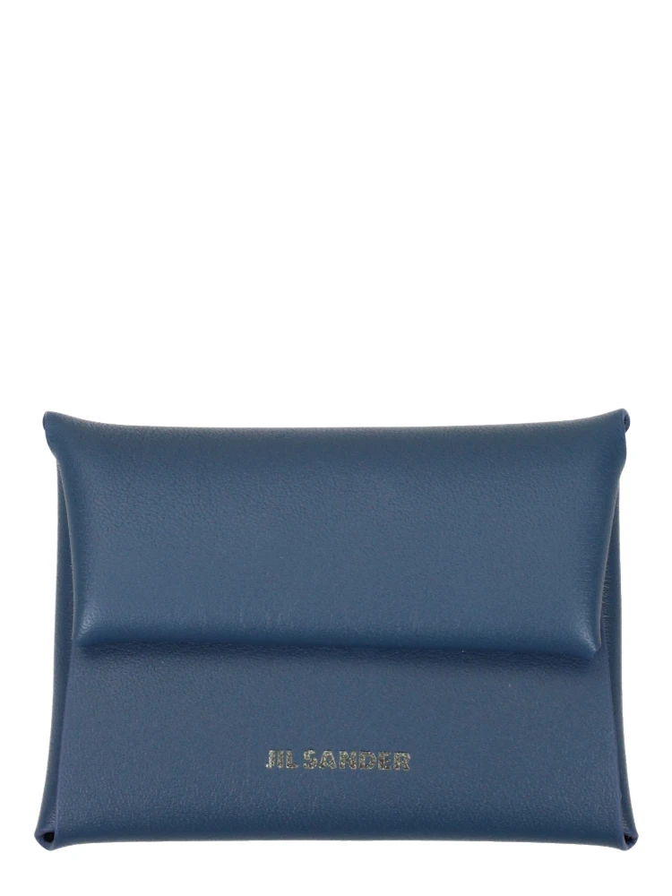 Blue Leather Wallet