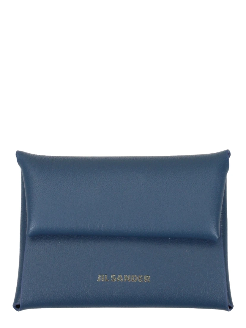 Blue Leather Wallet