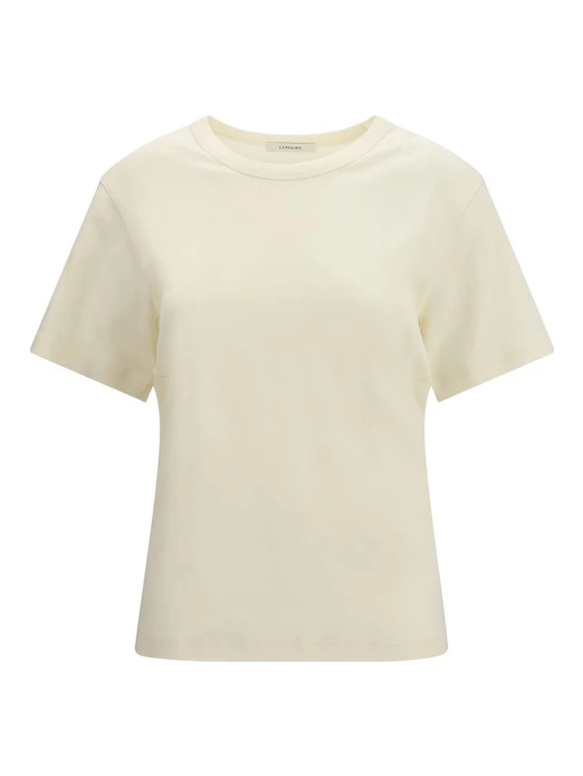 Beige Cotton T-Shirt