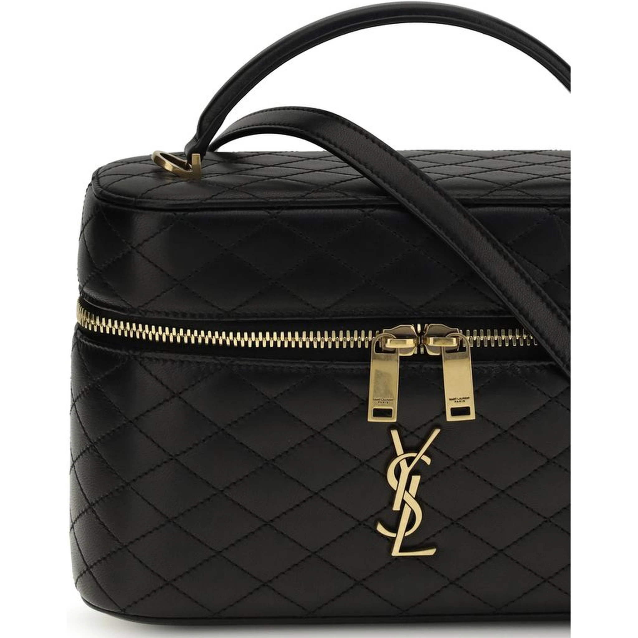 Black Calf Leather Bos Taurus Shoulder Bag