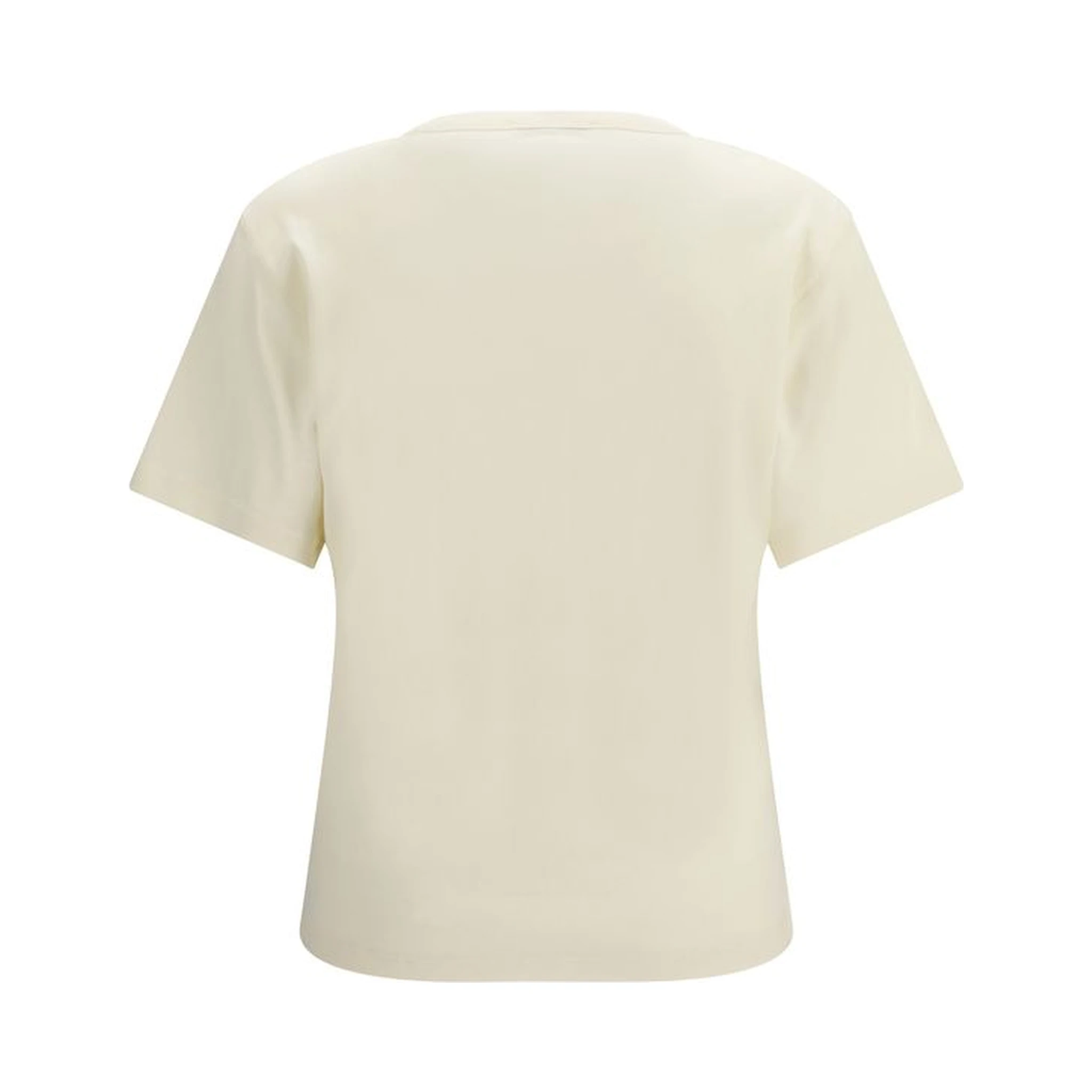 Beige Cotton T-Shirt
