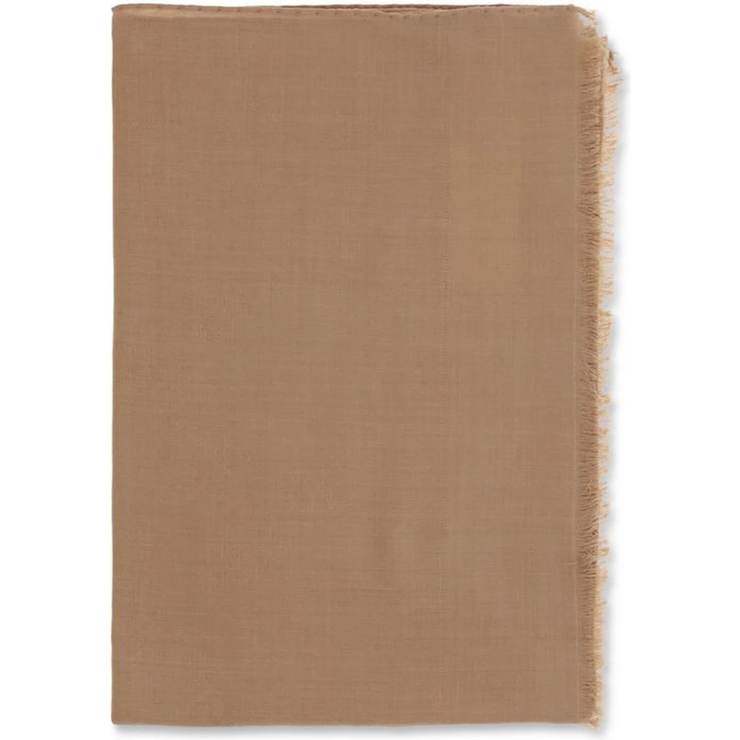 Beige Silk Scarf