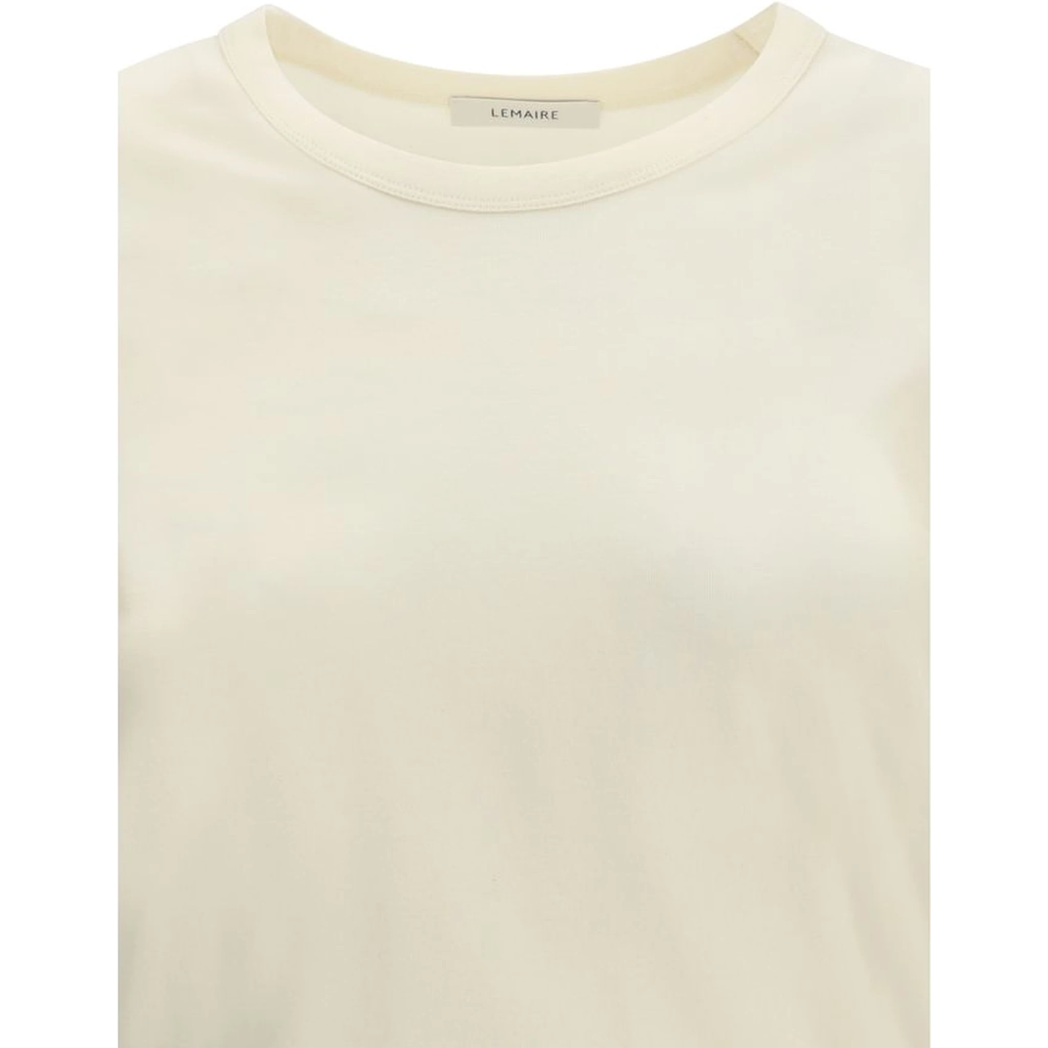 Beige Cotton T-Shirt
