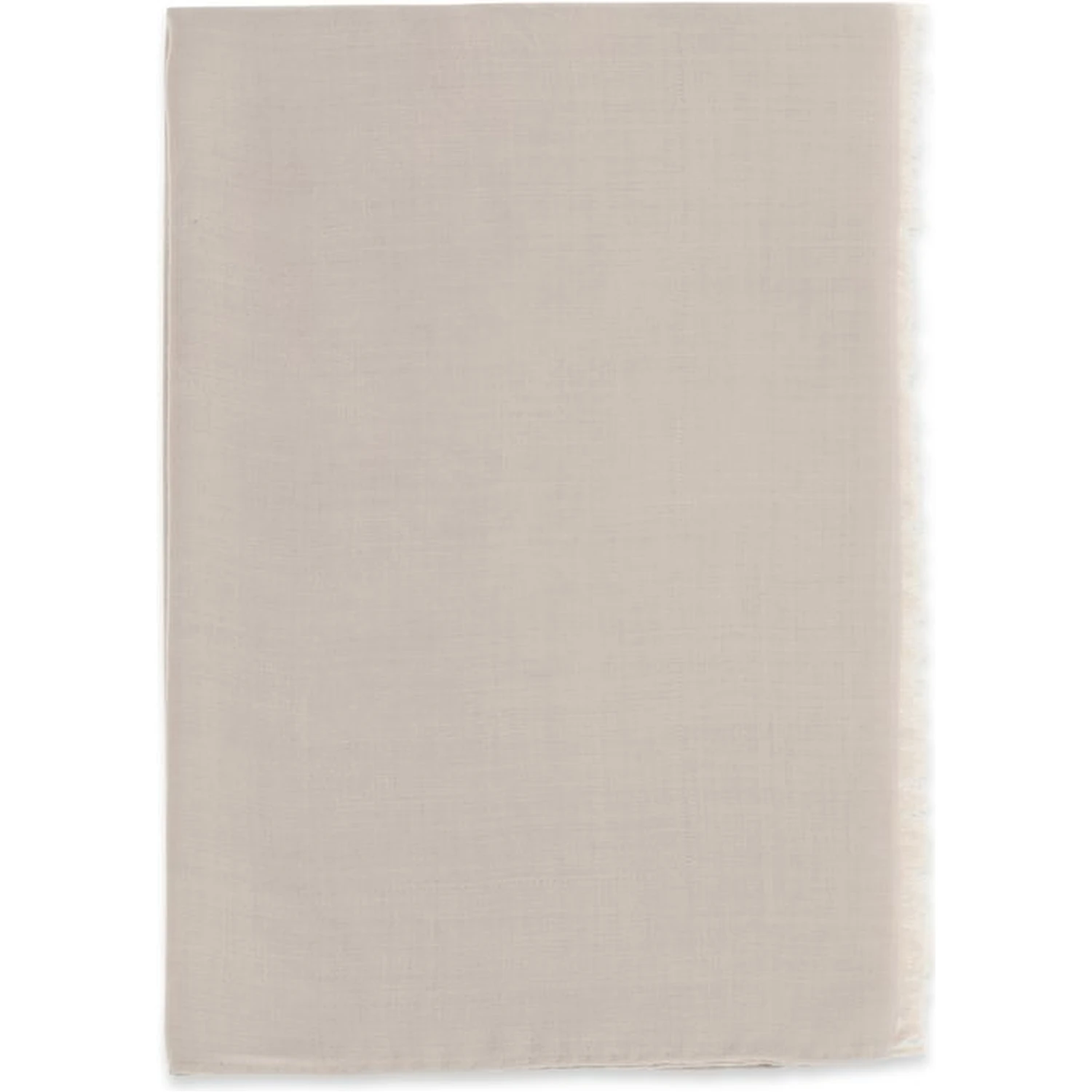 Beige Silk Scarf