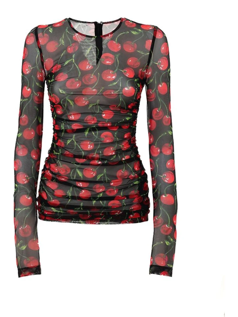 Bicolor Polyamide Sweatshirt