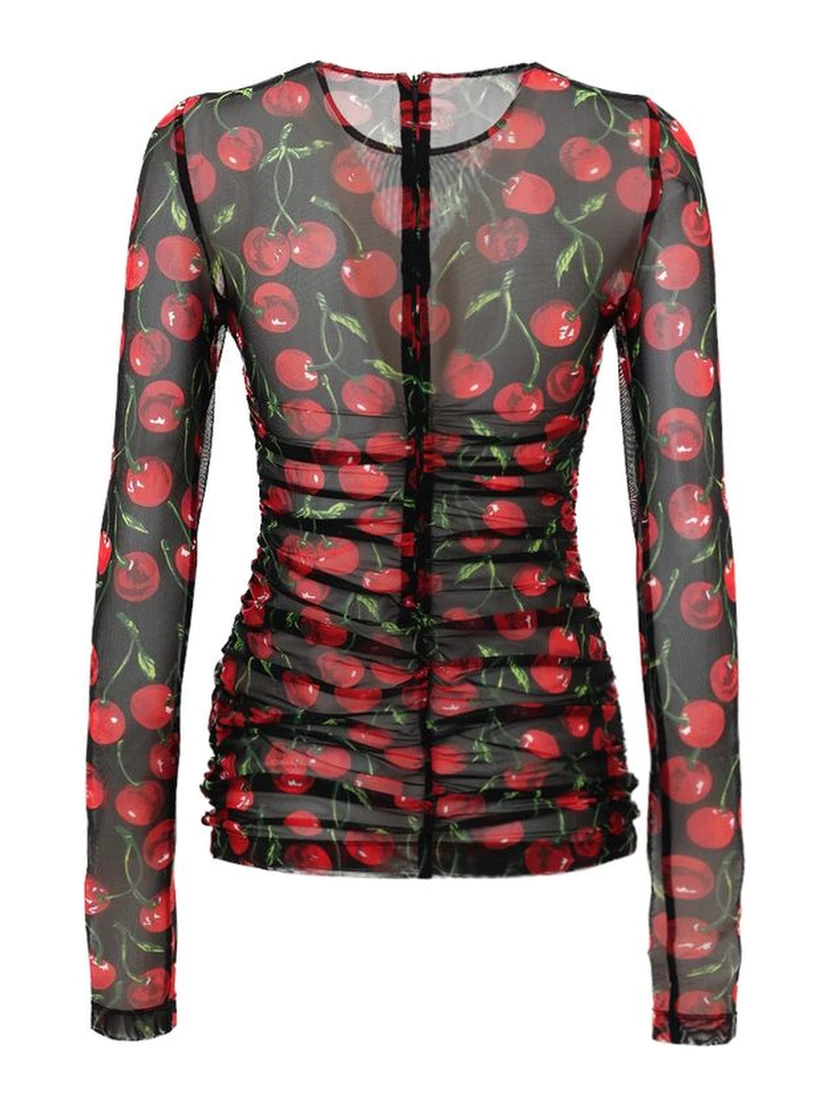 Bicolor Polyamide Sweatshirt