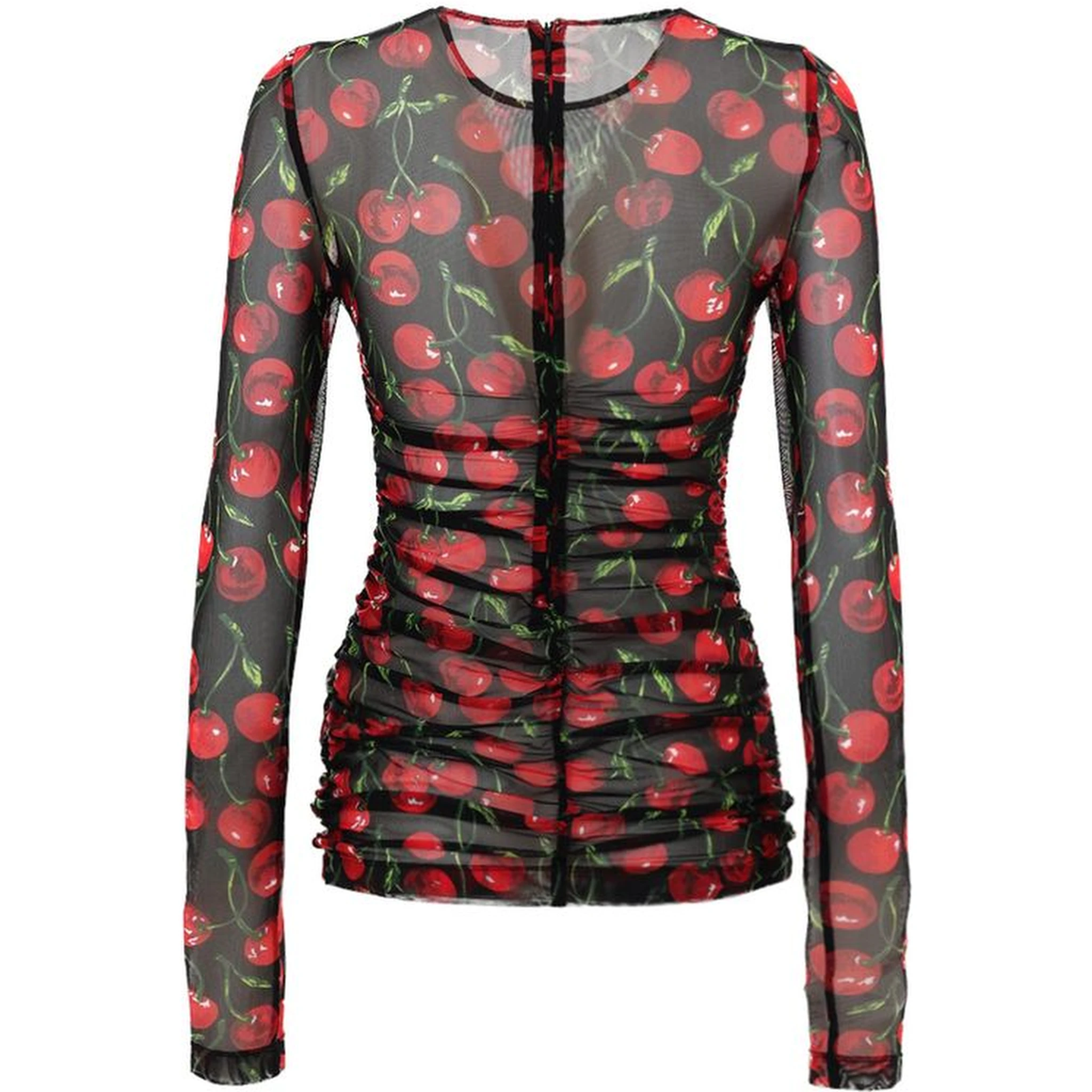 Bicolor Polyamide Sweatshirt