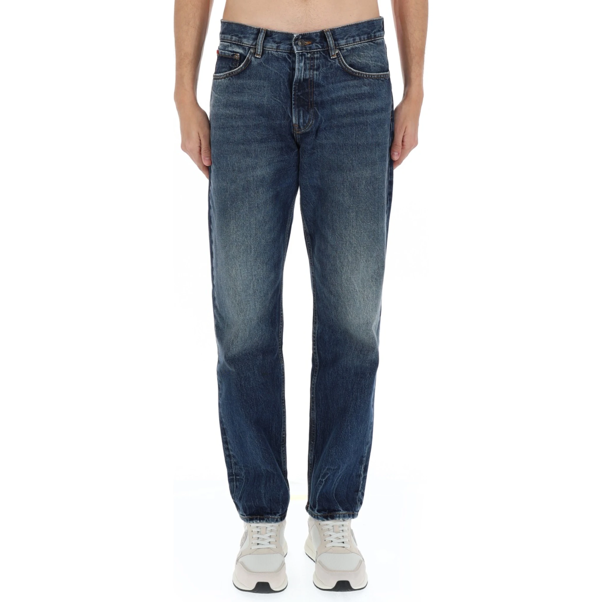 COTTON DENIM JEANS