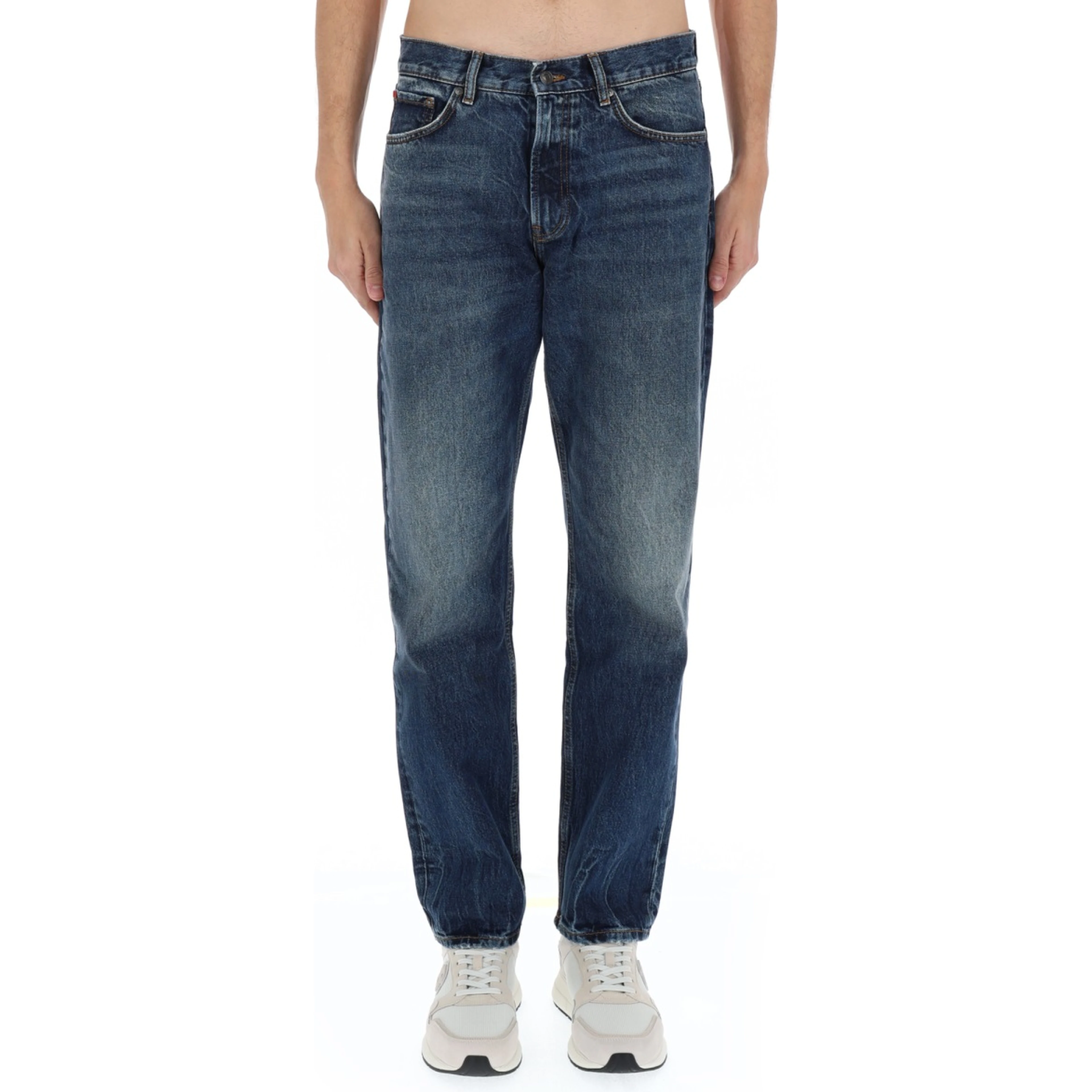 COTTON DENIM JEANS
