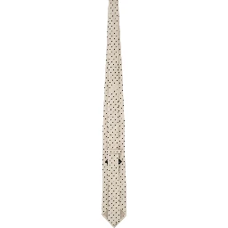PRINTED SILK TIE