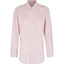 ANNE LIGHT COTTON POPELINE TAILORED SHIRT