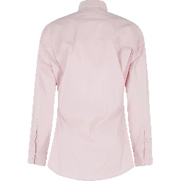 ANNE LIGHT COTTON POPELINE TAILORED SHIRT