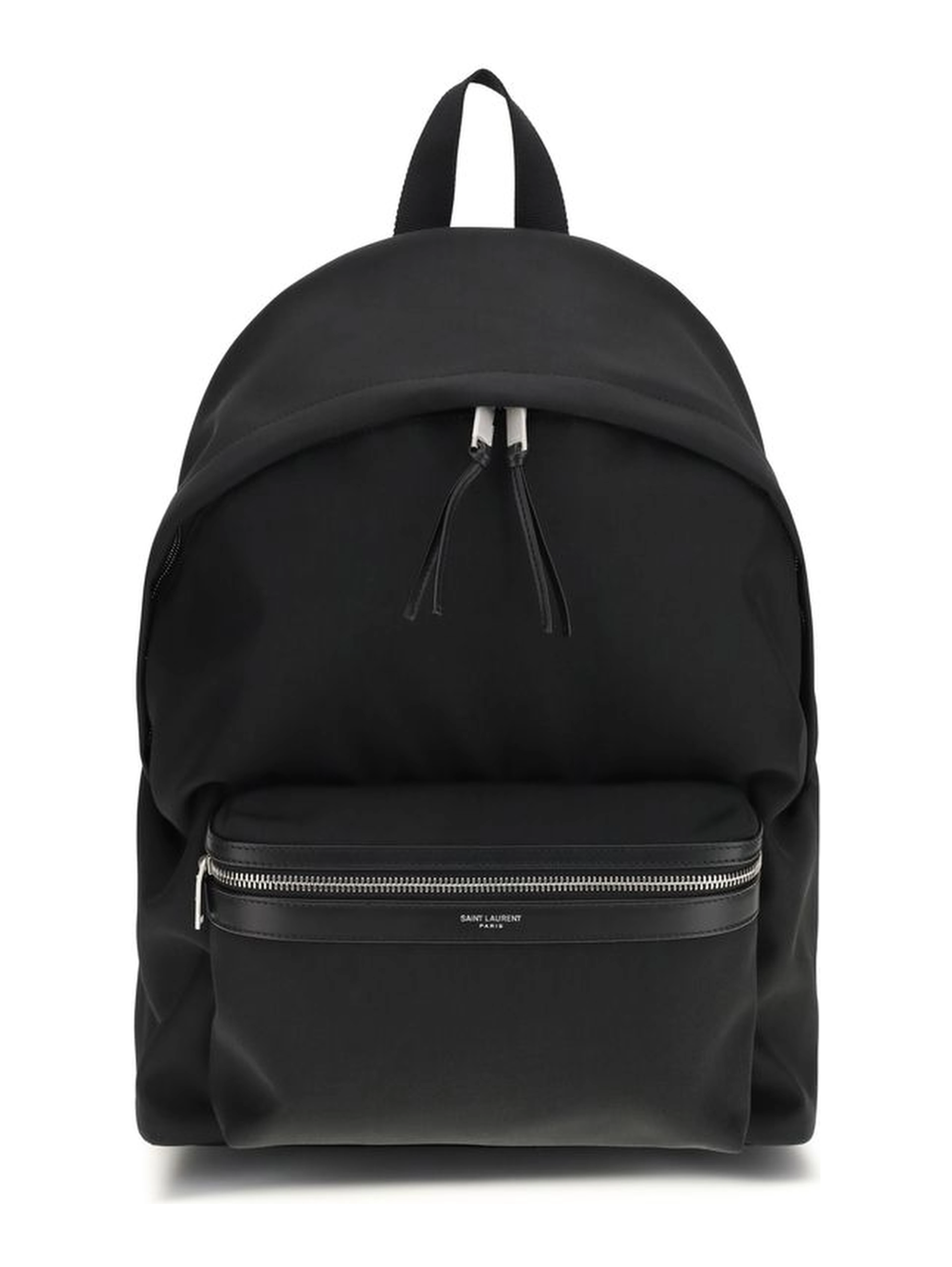Black Fabric Backpack