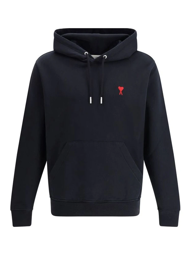 Black Cotton Sweatshirt