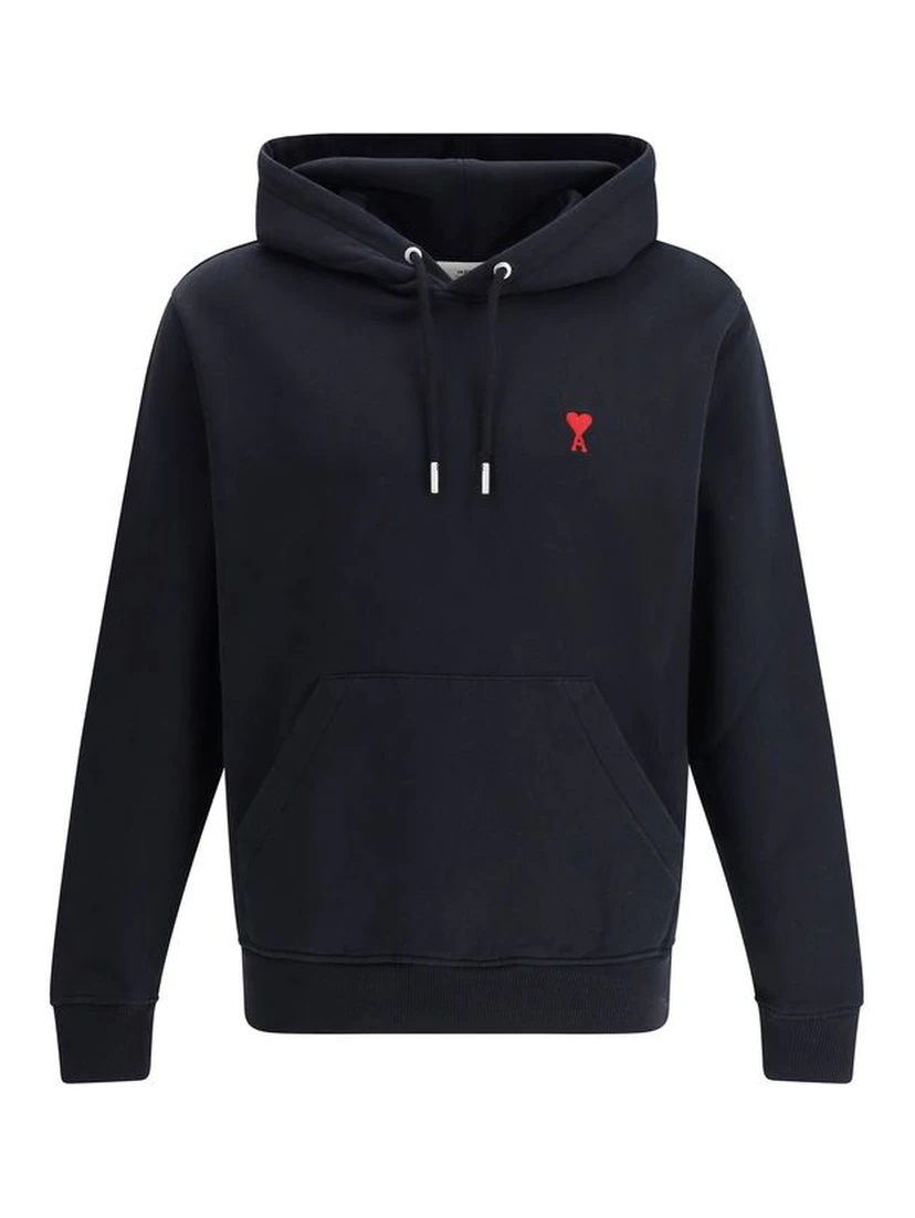 Black Cotton Sweatshirt
