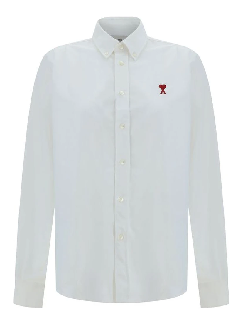 White Cotton Dress Shirt