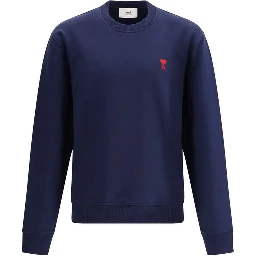 Blue Cotton Sweatshirt