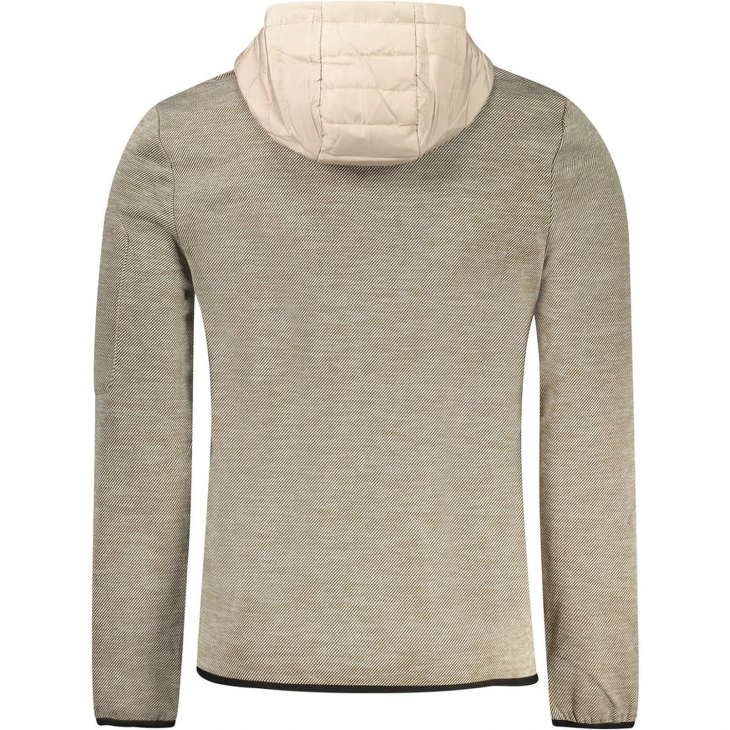 Beige Polyester Men's Jacket