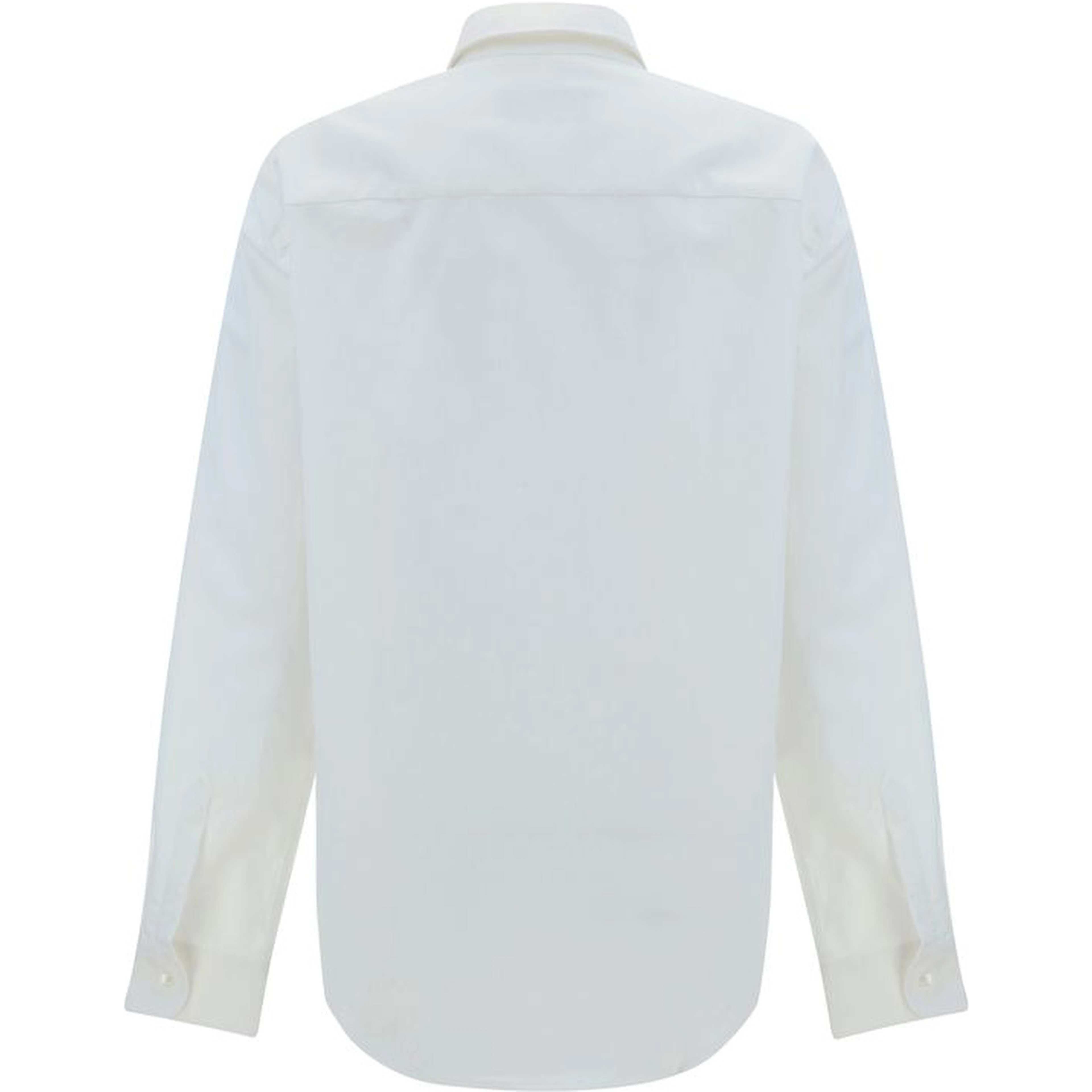 White Cotton Dress Shirt