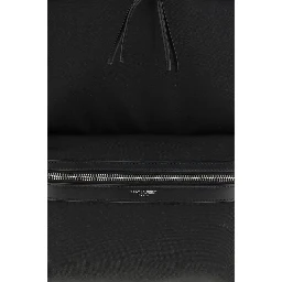 Black Fabric Backpack