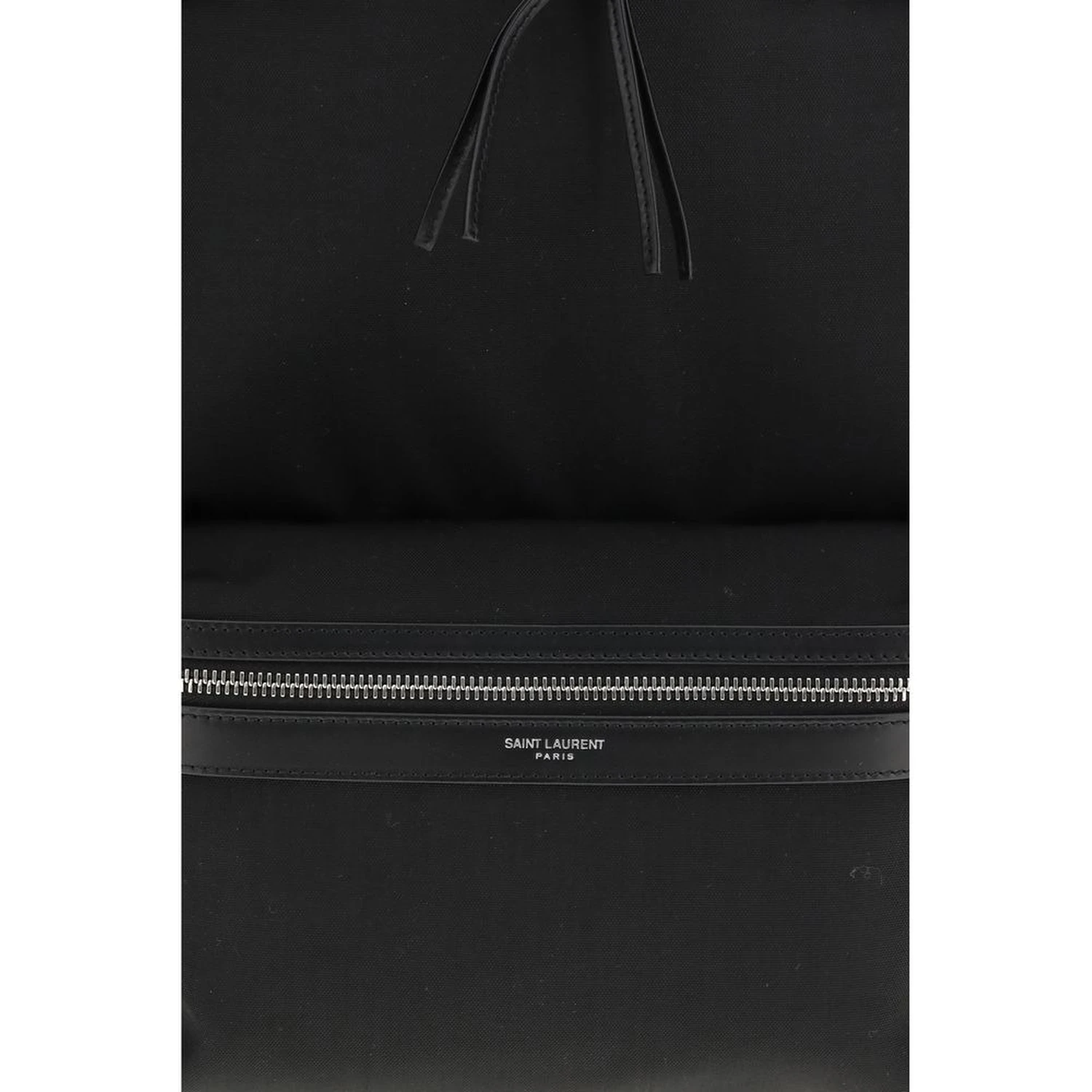 Black Fabric Backpack