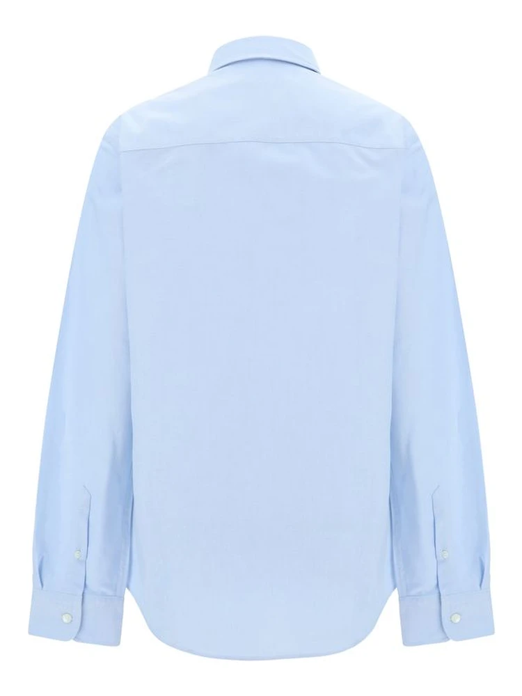 Blue Cotton Dress Shirt alternative