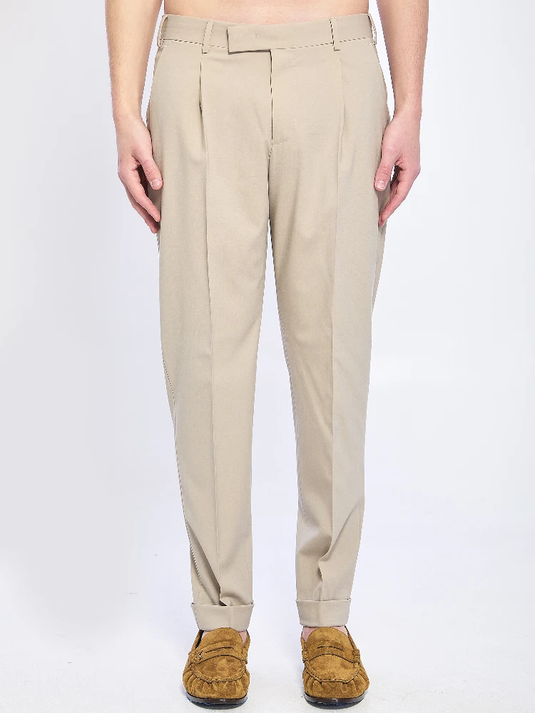 Rebel stretch virgin wool pants