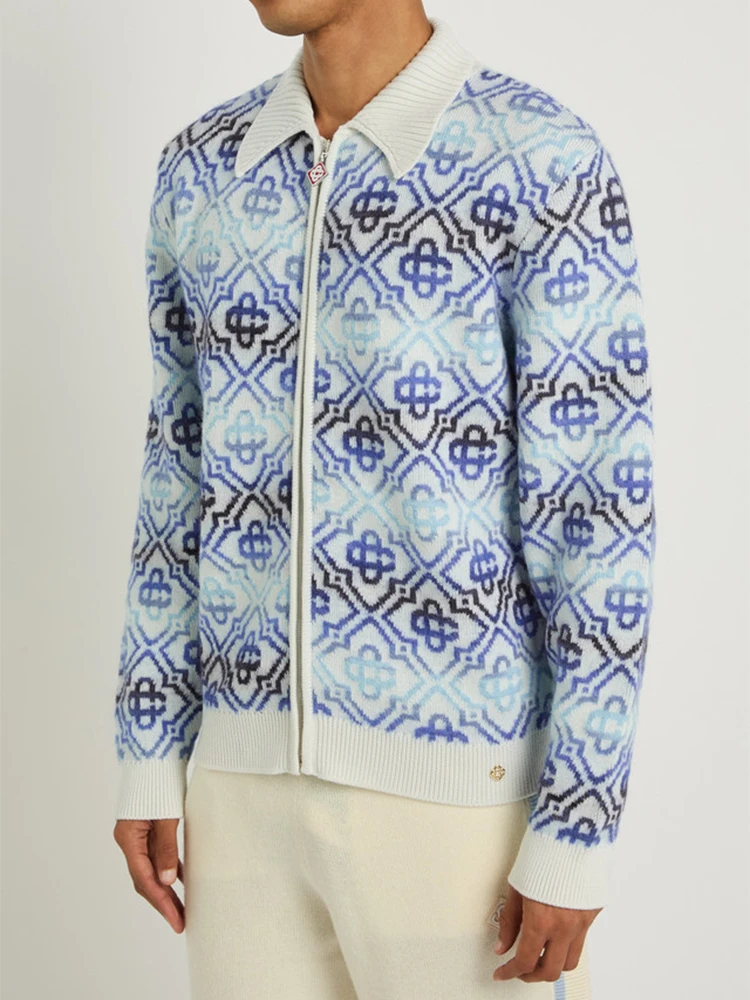 Space Dye zip sweater alternative