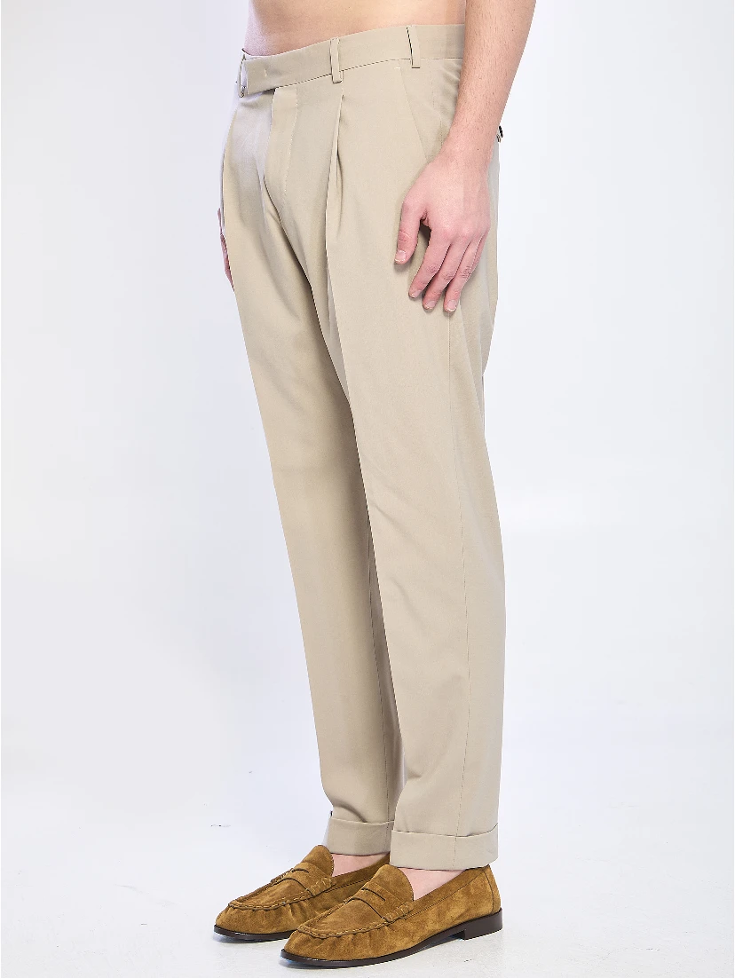 Rebel stretch virgin wool pants