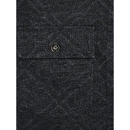 Laser monogram overshirt