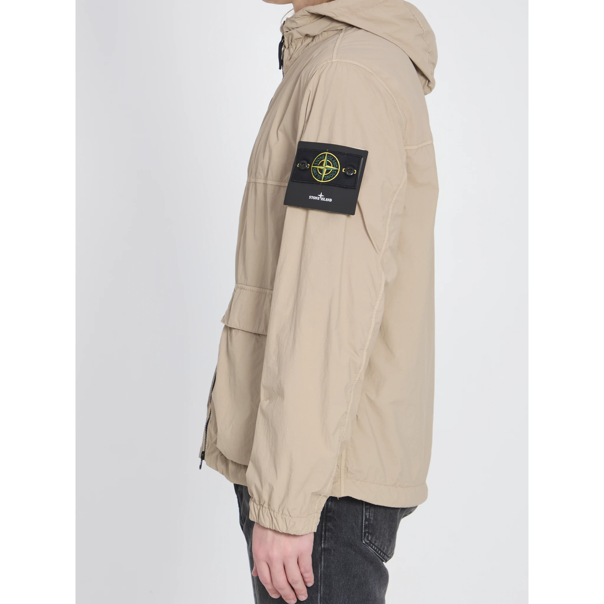 Sanded nylon-TC jacket