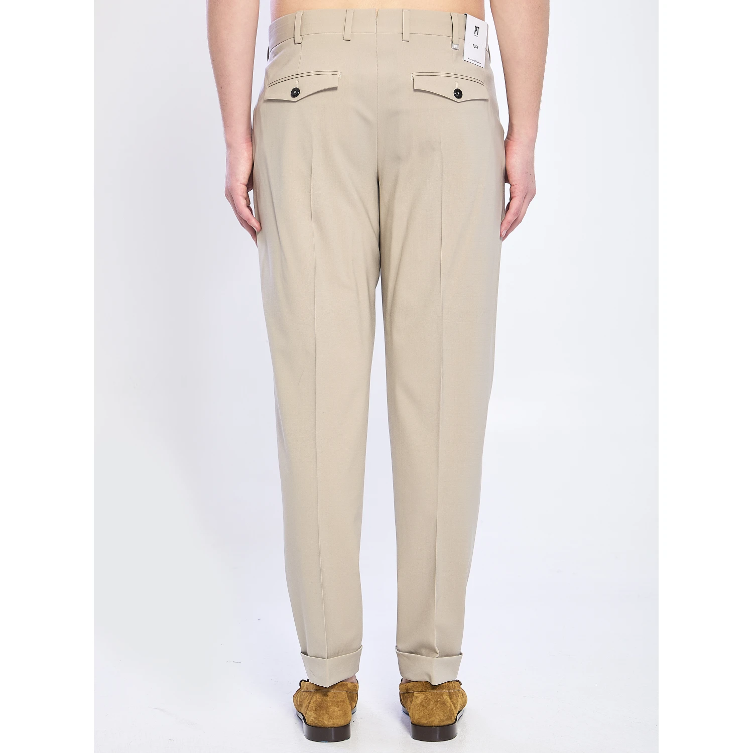 Rebel stretch virgin wool pants