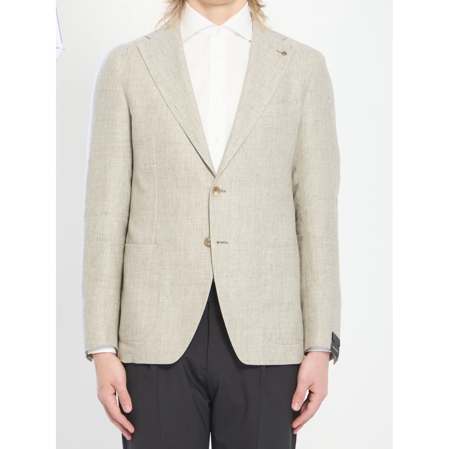 Linen wool jacket