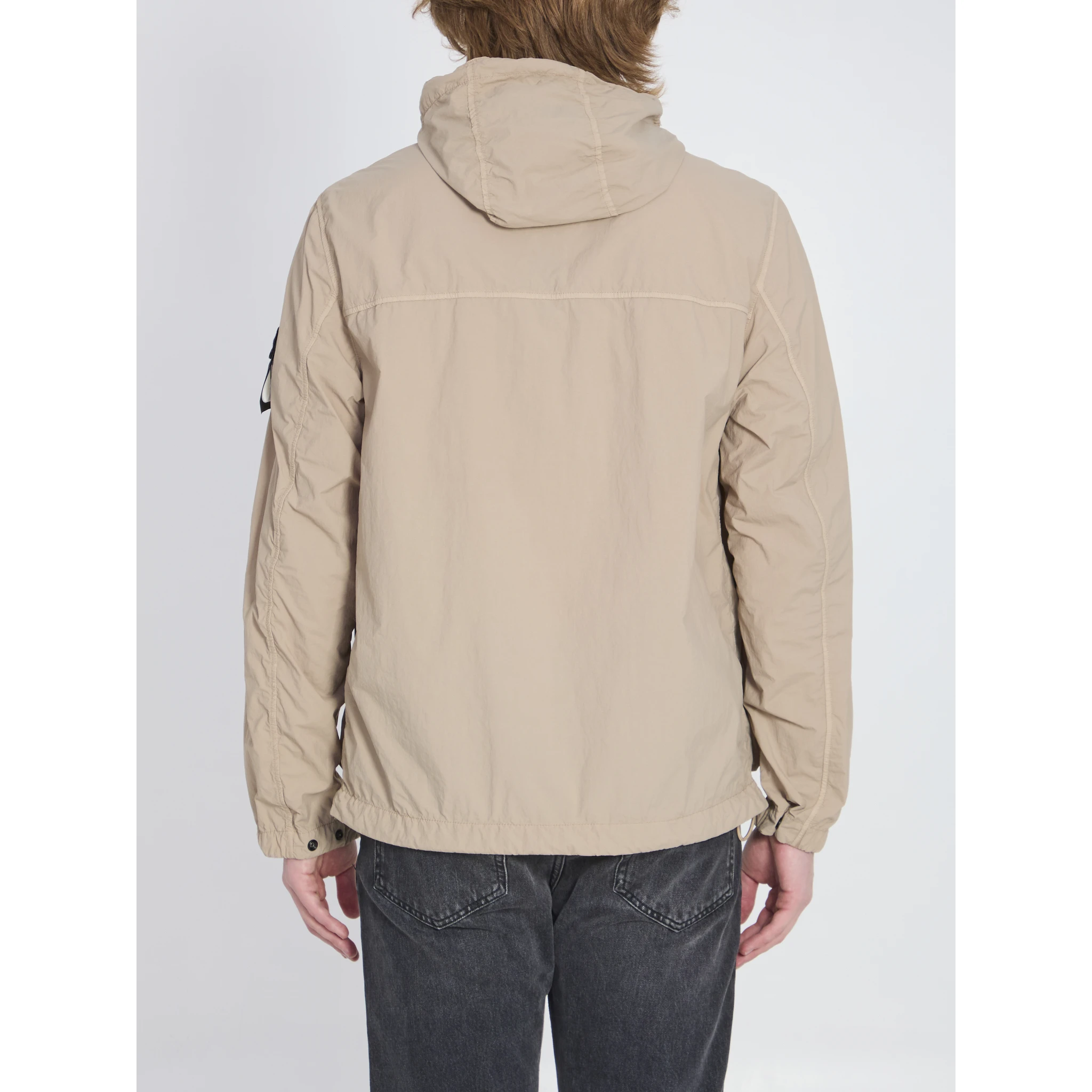 Sanded nylon-TC jacket