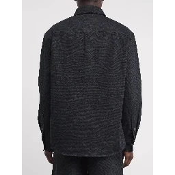 Laser monogram overshirt