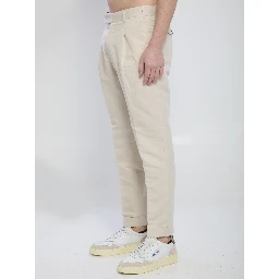 Rebel pants in linen and cotton