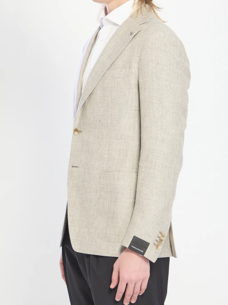 Linen wool jacket alternative