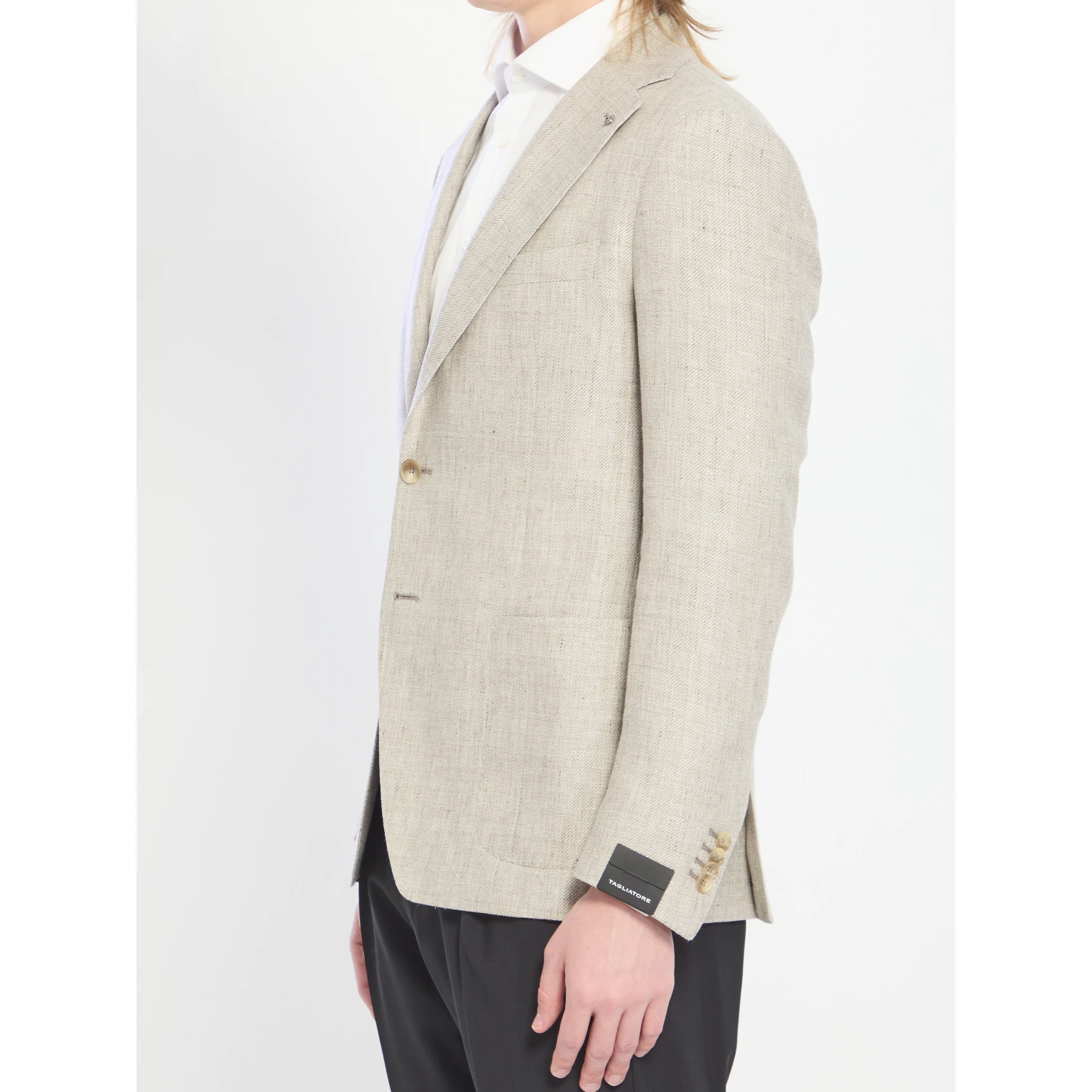 Linen wool jacket
