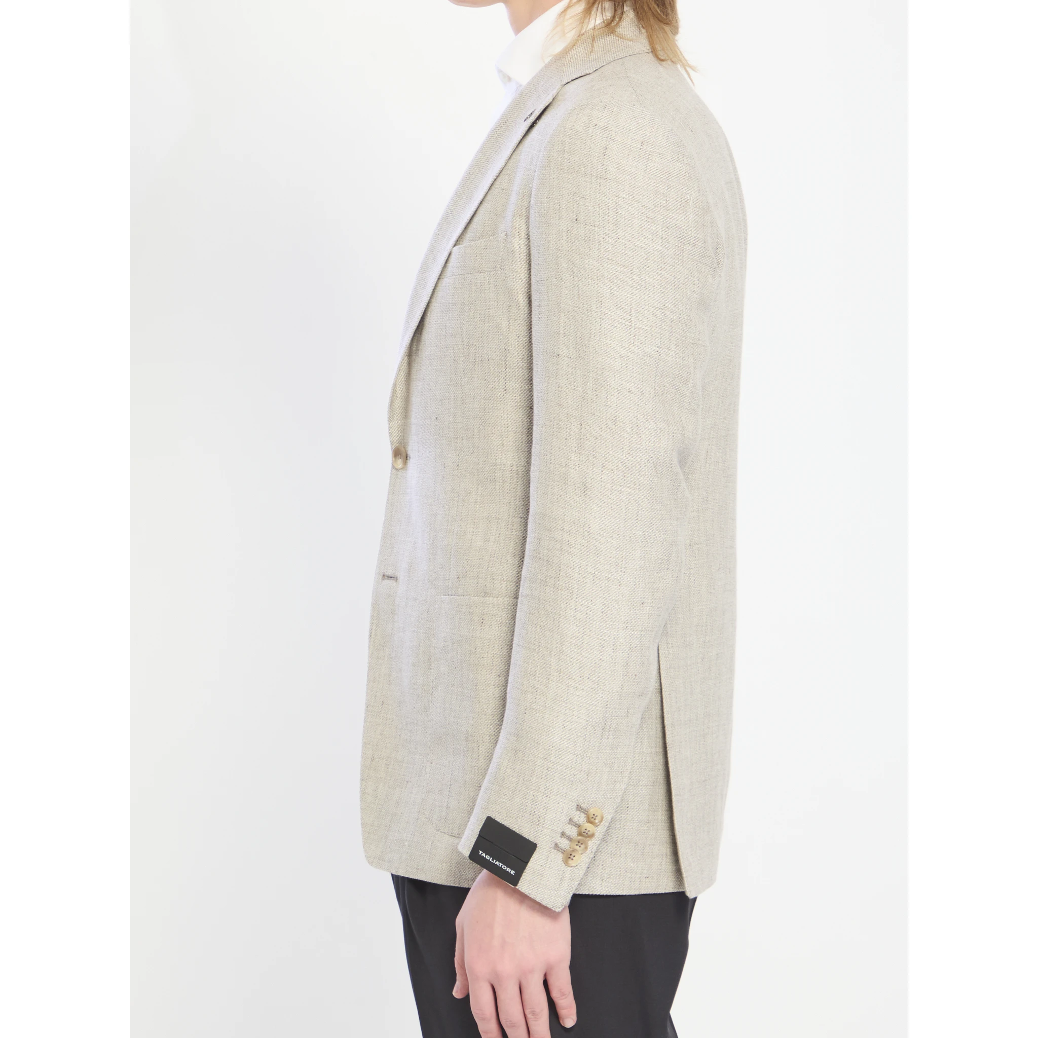 Linen wool jacket
