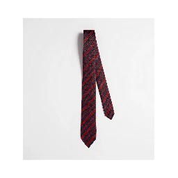 Silk striped tie