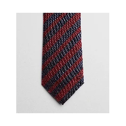 Silk striped tie