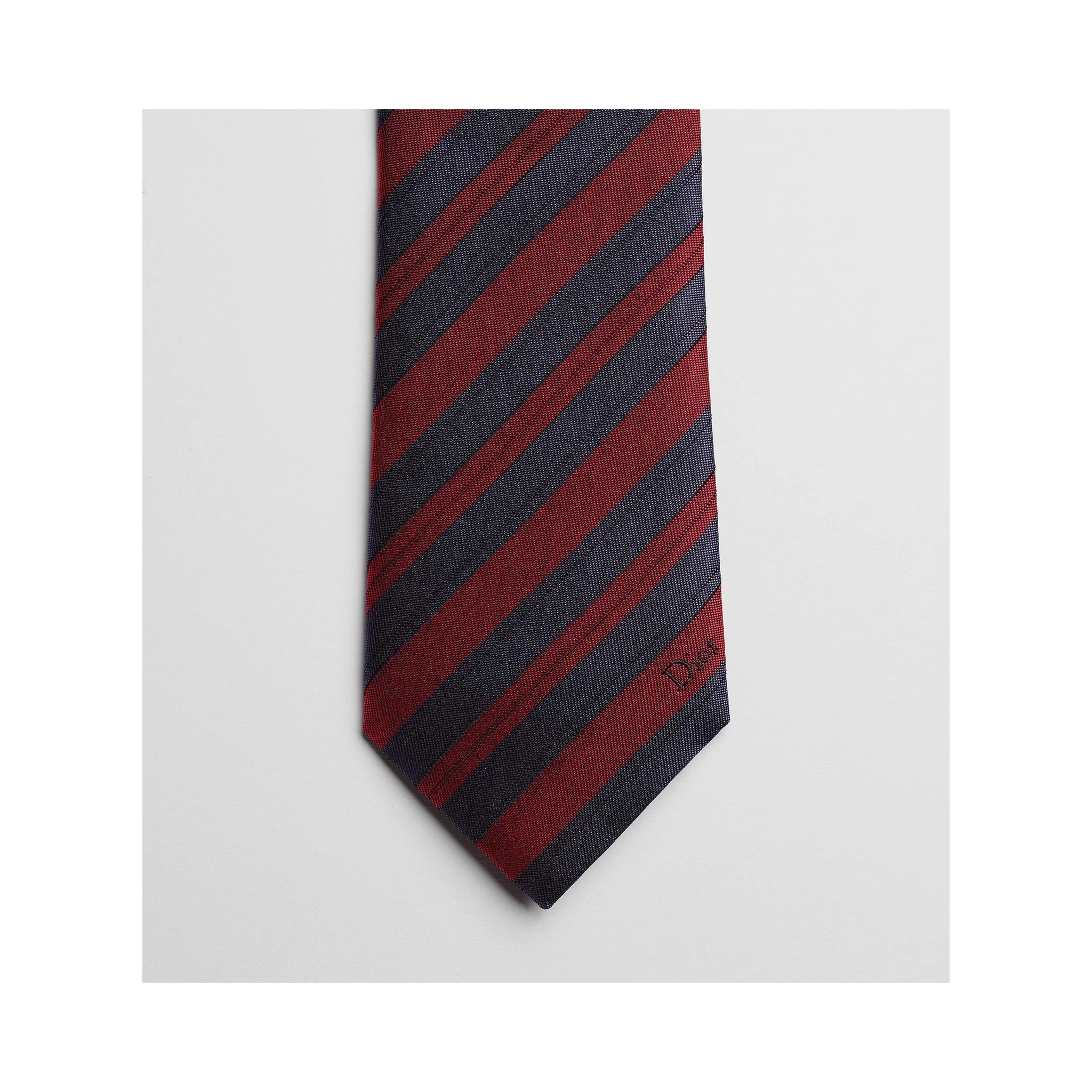 Silk striped tie